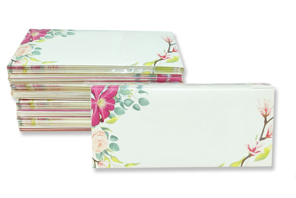 Multi Colour Gift Envelope Size : 7.25 x 3.25 Inch Pack of 25 Envelope ME-01042