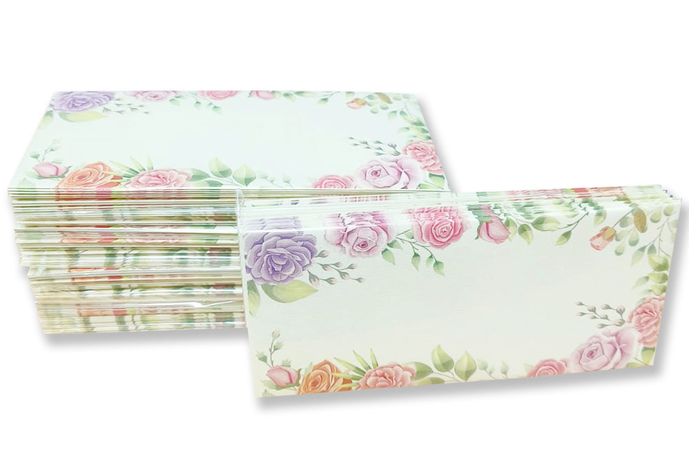 Multi Colour Gift Envelope Size : 7.25 x 3.25 Inch Pack of 25 Envelope ME-01049