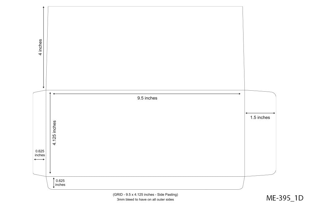 #10 Size : 9.5 x 4.125 Multi Colour Print 100 GSM Office Envelope 100 Piece Orientation : Vertical ME-395