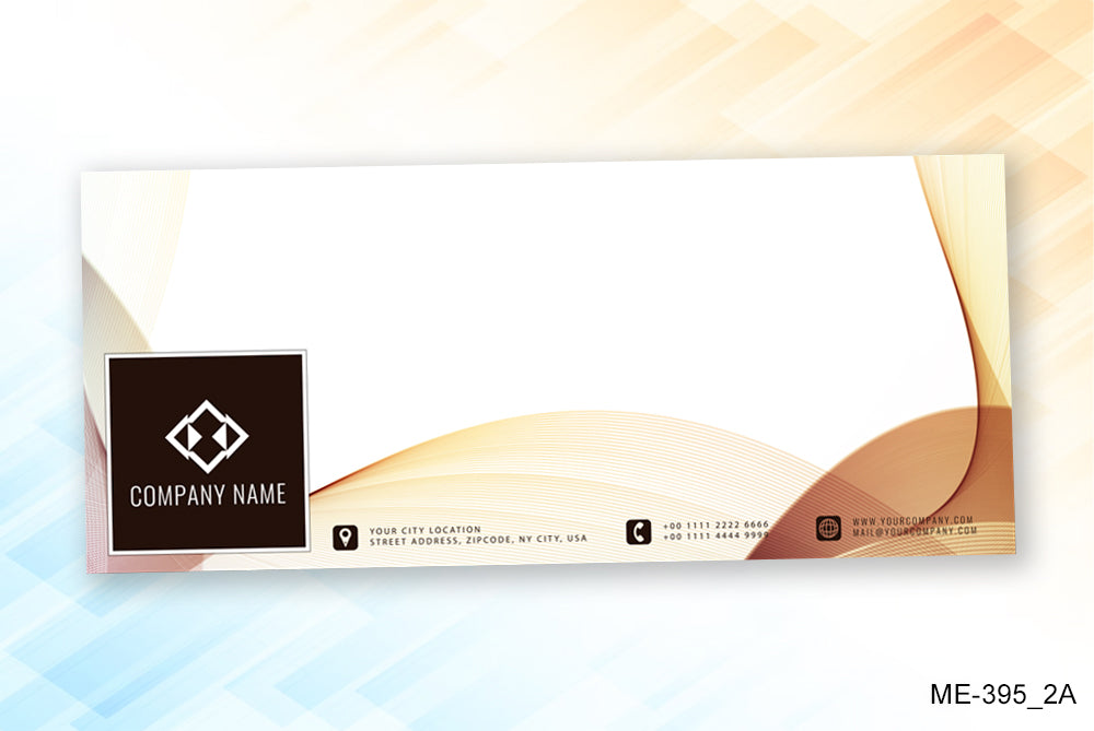 #10 Size : 9.5 x 4.125 Multi Colour Print 100 GSM Office Envelope 100 Piece Orientation : Vertical ME-395