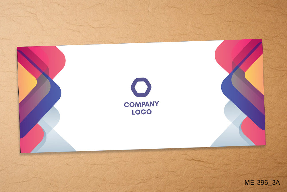 #10 Size : 9.5 x 4.125 Multi Colour Print 100 GSM Office Envelope 100 Piece Orientation : Horizontal ME-396