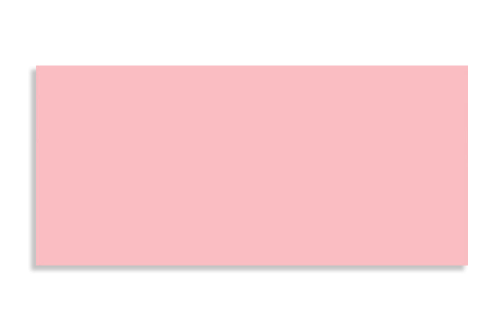 Rose Pink 17.75 x 8.2 cm (7" x 3.250") 120 GSM Thick Pack of 50 Envelope SKU : ME-458