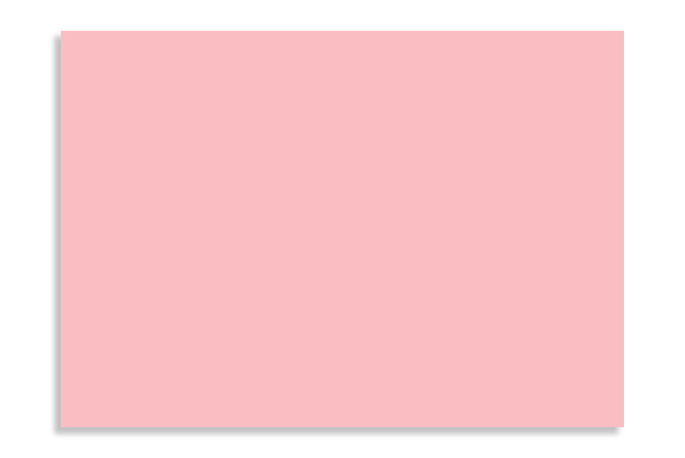 Rose Pink 17.14 x 12.06cm (6.75" x 4.75") 120 GSM Thick Pack of 50 SKU : ME-464