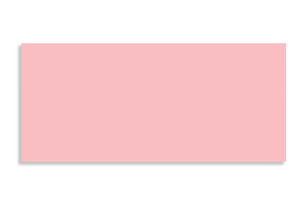 Rose Pink 15.8 x 7 cm (6.25" x 2.70") 120 GSM Thick Pack of 50 Envelope SKU : ME-473