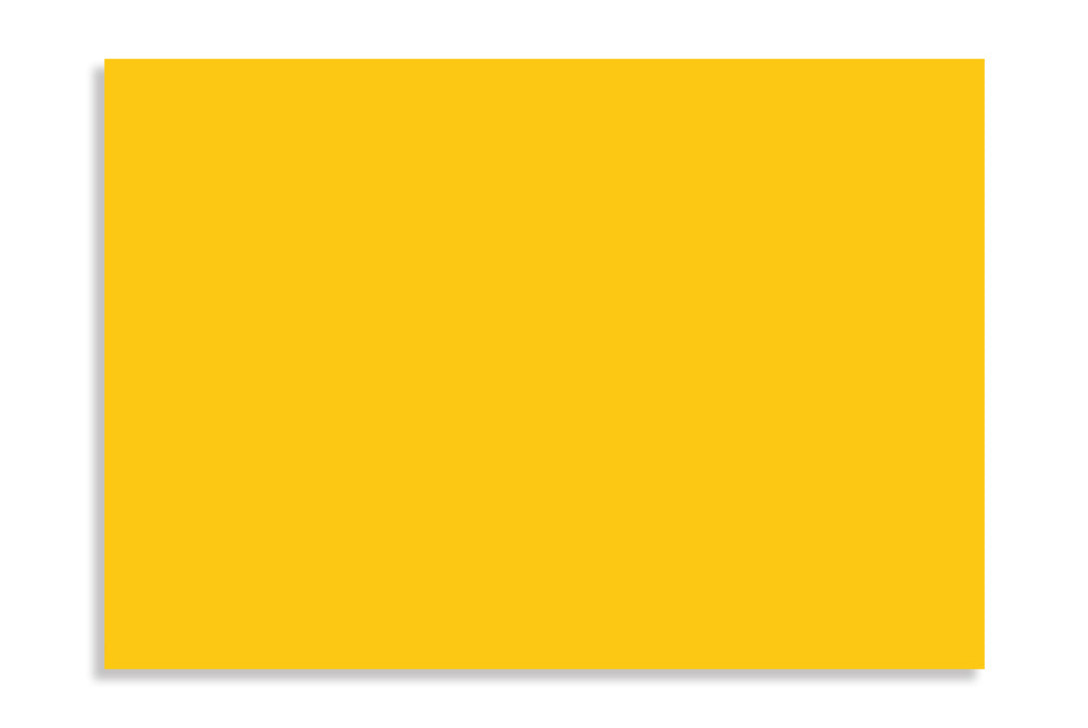 Bright Yellow 16.51 x 11.43cm (6.5" x 4.5") 120 GSM Thick Pack of 50 Envelope SKU : ME-562