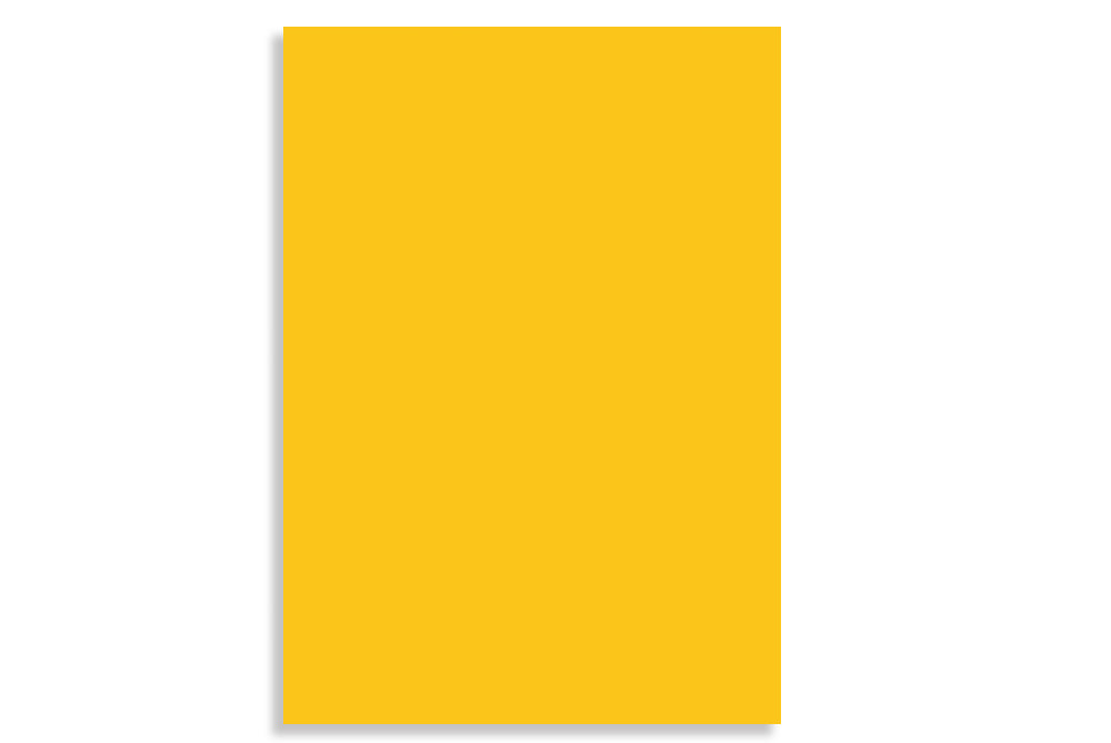 Bright Yellow 23.49 x 16.19cm (9.25" x 6.375") VERTICAL 120 GSM Thick Pack of 50 Envelope SKU : ME-570