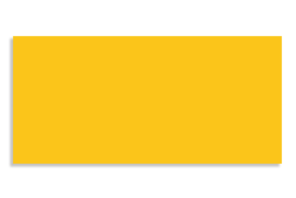 Bright Yellow 24.13 x 11.43cm (9.5" x 4.5") 120 GSM Thick Pack of 50 Envelope SKU : ME-571