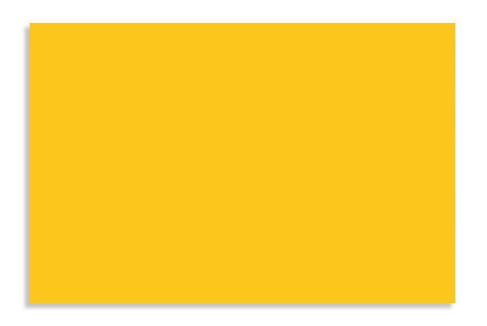 Bright Yellow 22.22 x 14.6 cm ( 8.75" x 5.75") 120 GSM Thick Pack of 50 Envelope SKU : ME-576
