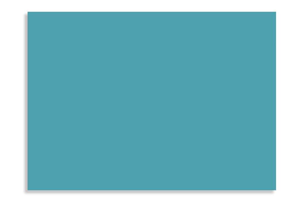Turquoise Blue 19.05 x 13.97cm (7.5" x 5.5") 120 GSM Thick Pack of 50 Envelope SKU : ME-586