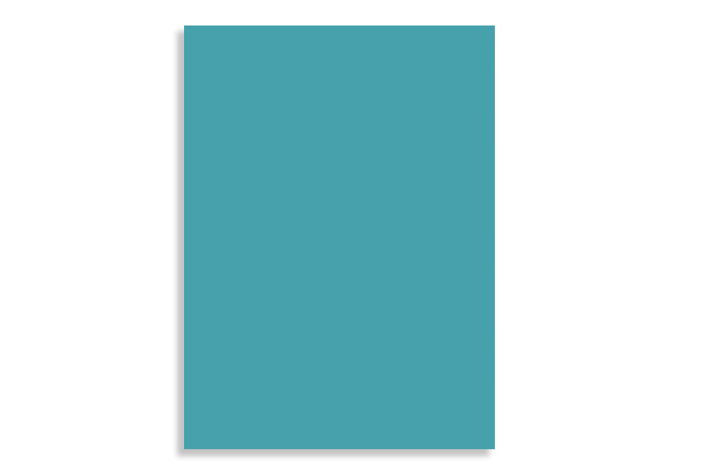 Turquoise Blue 19.05 x 13.97cm (7.5" x 5.5") VERTICAL 120 GSM Thick Pack of 50 Envelope SKU : ME-587