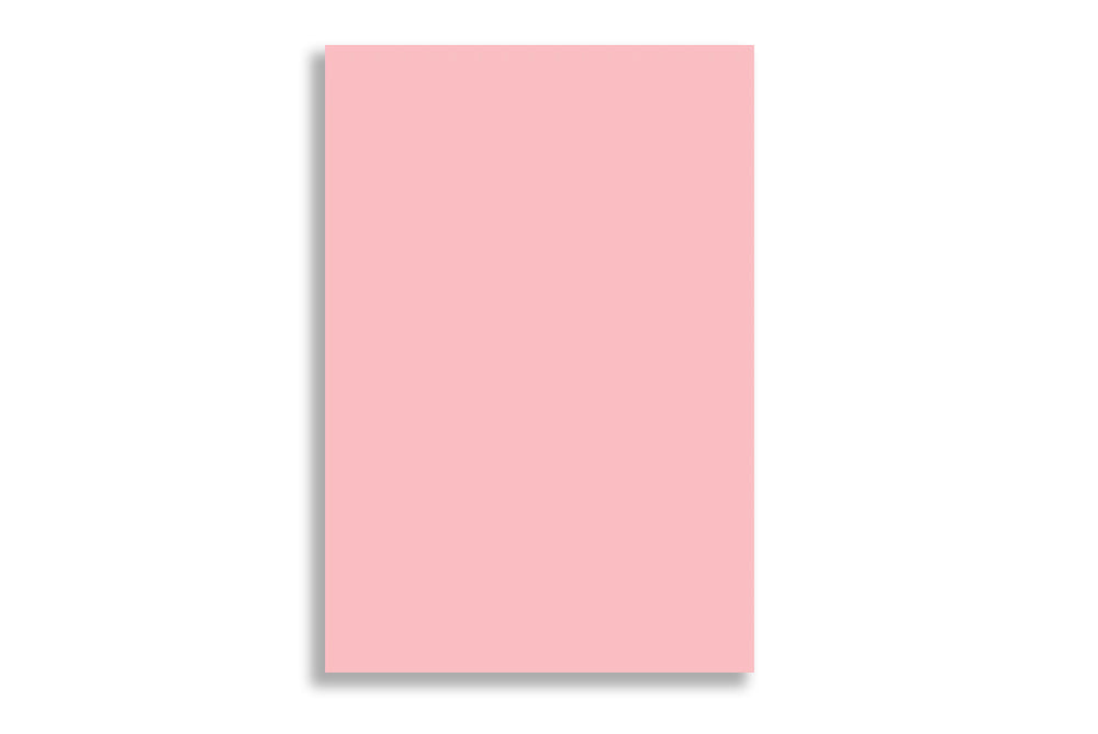 Rose Pink 24.13 cm x 16.51 cm (9.5" x 6.5") 120 GSM Thick Pack of 50 SKU : ME-680