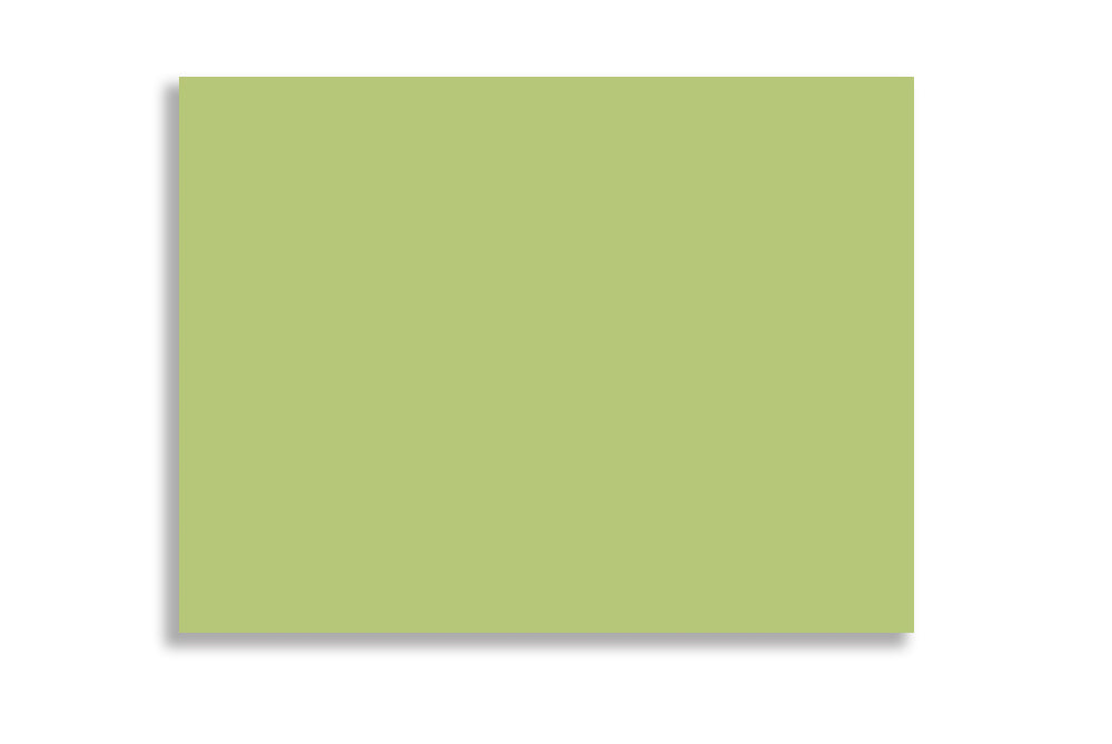 Lemon Green 14.60 cm x 10.80 cm (5.75" x 4.25") 120 GSM Thick Pack of 50 SKU : ME-688