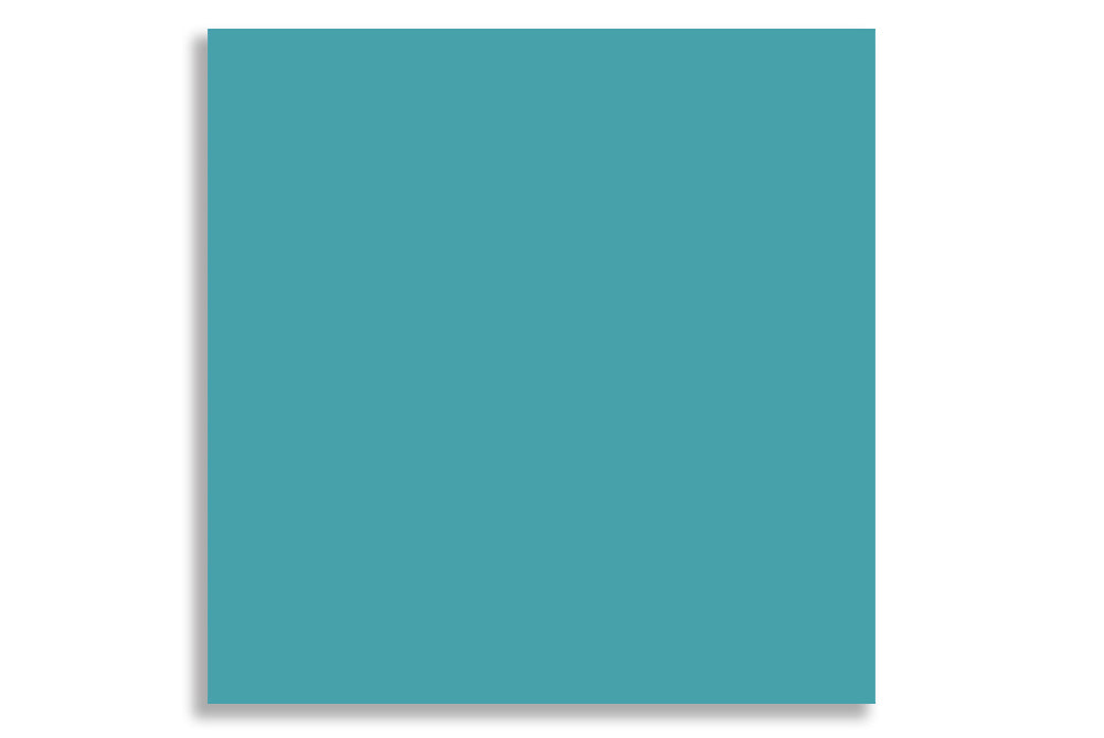 Turquoise Blue 17.14 cm x 17.14 cm (6.75" x 6.75") SQUARE 120 GSM Thick Pack of 50 SKU : ME-746