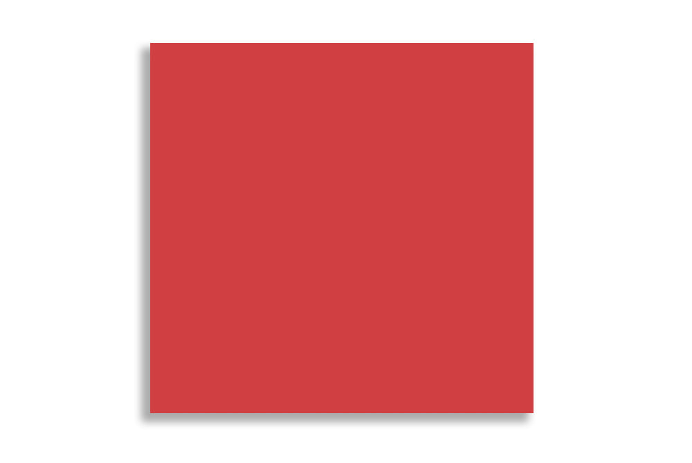 Real Red 14.6 cm x 14.6 cm (5.75" x 5.75") SQUARE 120 GSM Thick Pack of 50 SKU : ME-754