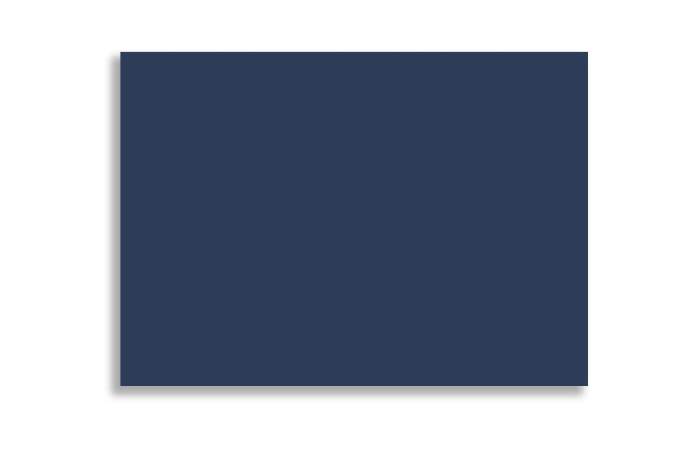 Cobalt Blue 18.09 cm x 13. cm (7.125" x 5.125") 120 GSM Thick Pack of 50 SKU : ME-763