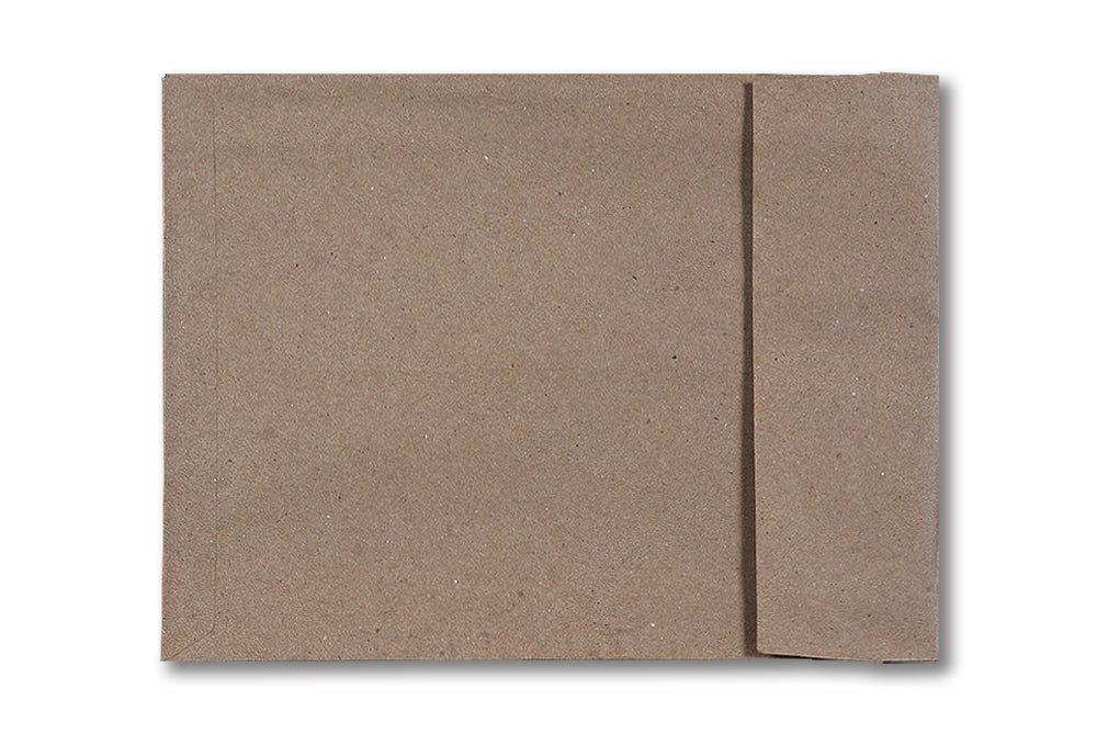 V Bottom Kraft 80 GSM Envelope Size : 12 x 9 x 2 Inches pack of 50 envelope ME-219