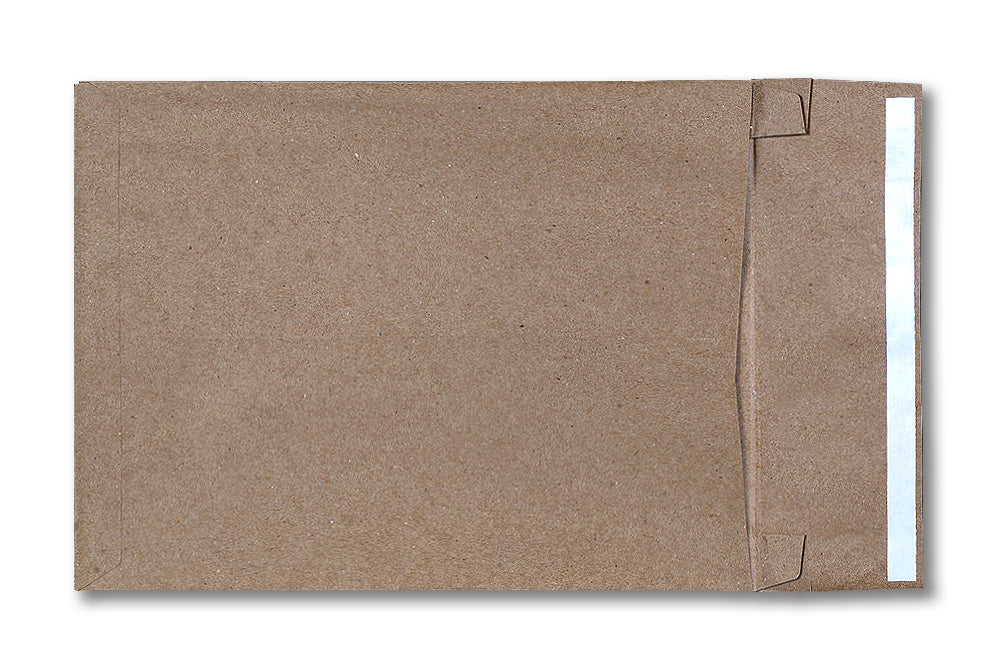 V Bottom Kraft 80 GSM Envelope Size : 12 x 9 x 2 Inches pack of 50 envelope ME-219