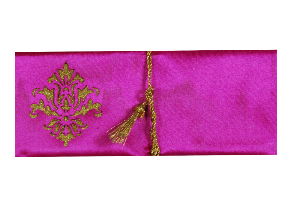 Satin Laser Cut - Gift Envelope Size : 7.25 x 3 Inch Pack of 1 Envelope ME-00807