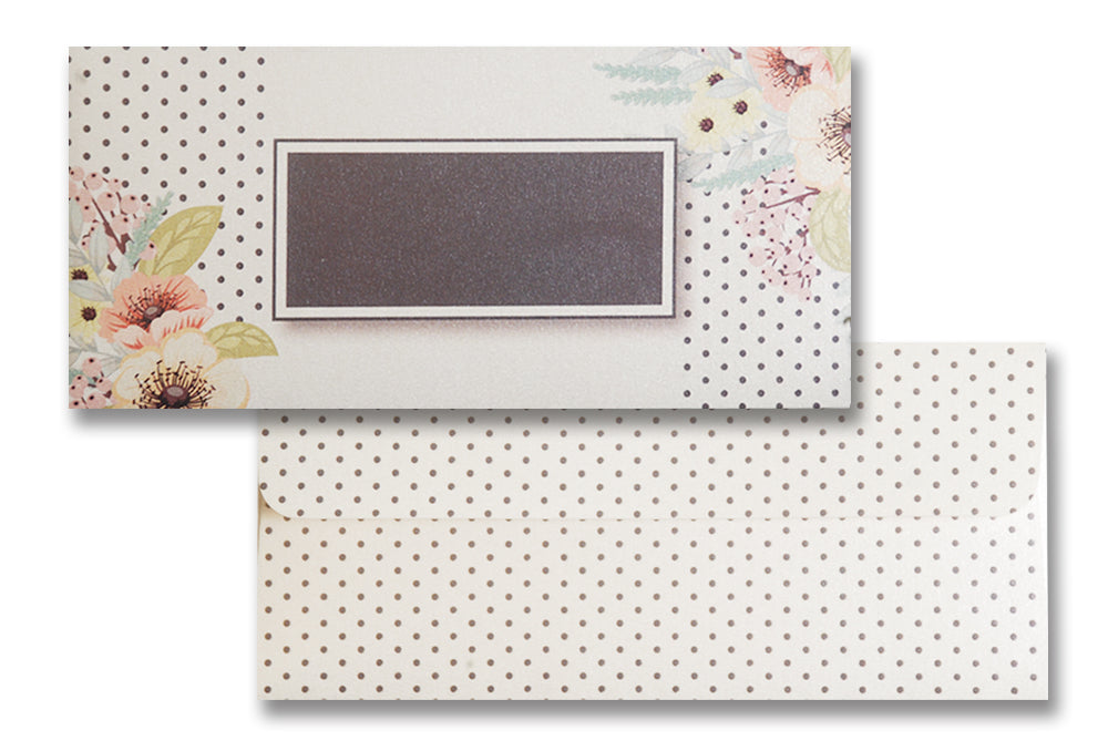 Digital Prints Gift Envelope Size : 7.25 x 3.25 Inch Pack of 10 Envelope ME-00957