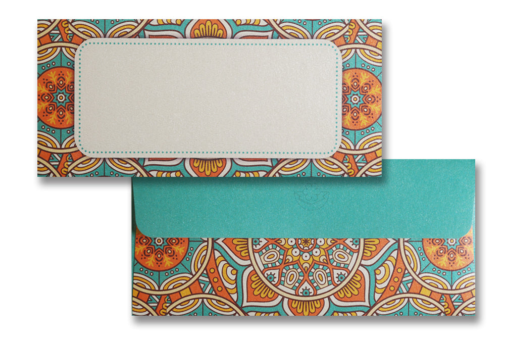 Digital Prints Gift Envelope Size : 7.25 x 3.25 Inch Pack of 10 Envelope ME-00959