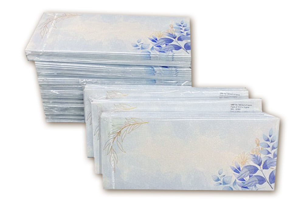Digital Prints Gift Envelope Size : 7.25 x 3.25 Inch Pack of 10 Envelope ME-00981