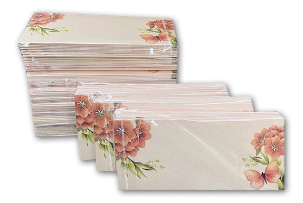 Digital Prints Gift Envelope Size : 7.25 x 3.25 Inch Pack of 10 Envelope ME-00990