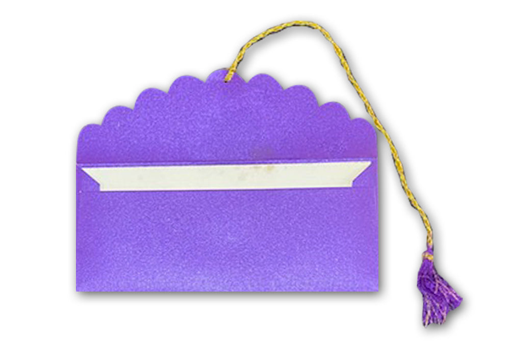 Laser Cut Gift Envelope Size : 7.25 x 3.25 Inch Pack of 5 Envelope ME-01025 Assorted Colours