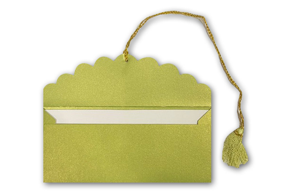 Laser Cut Gift Envelope Size : 7.25 x 3.25 Inch Pack of 5 Envelope ME-01027 Assorted Colours