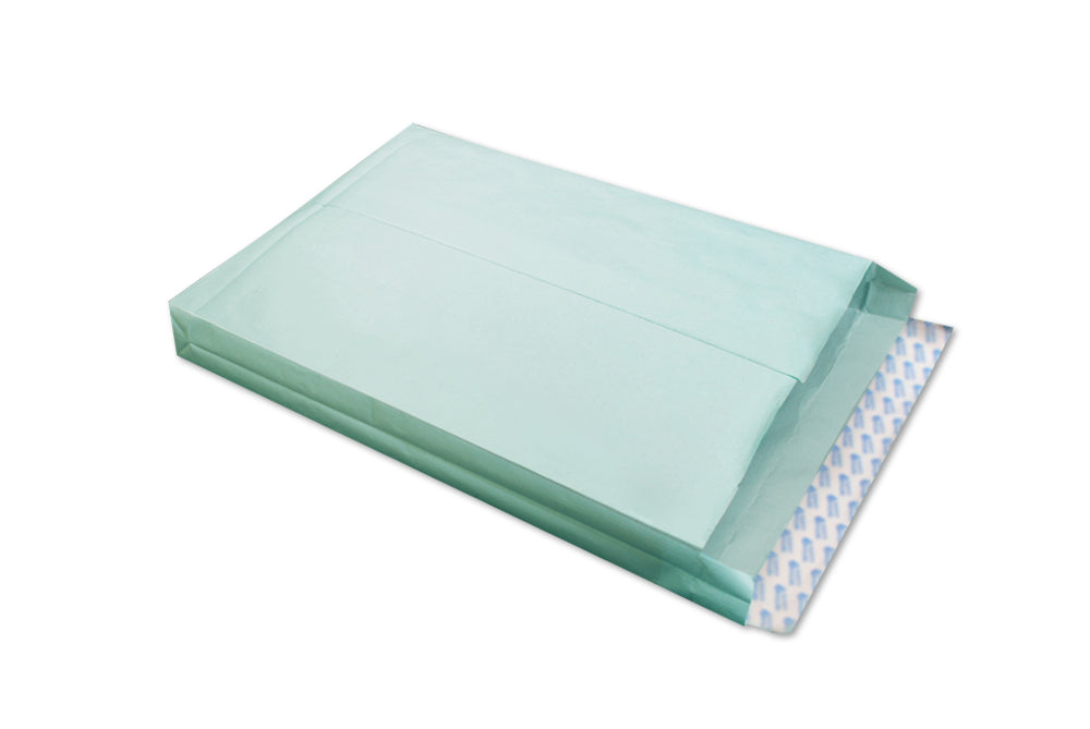 Polynet Green Box Envelope Size 14 x 10 x 2 Inches 90 GSM Pack of 25 Envelope ME-040