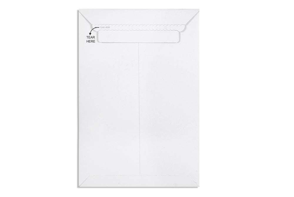 White All Board Envelope Size 12.75 x 9 Inches 450 GSM Pack of 10 Envelope ME-130
