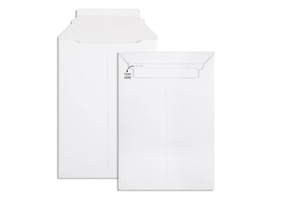 White All Board Envelope Size 12.75 x 9 Inches 450 GSM Pack of 10 Envelope ME-130