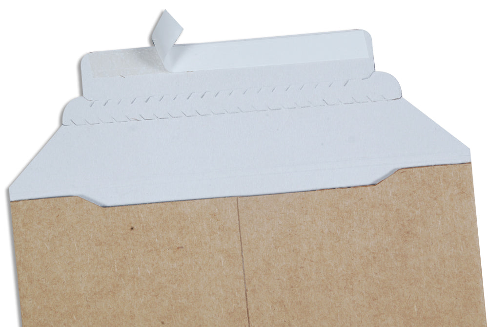 Rigid Mailer White Inside Size 12.75 x 9 Inches 470 GSM Pack of 10 Envelope ME-172
