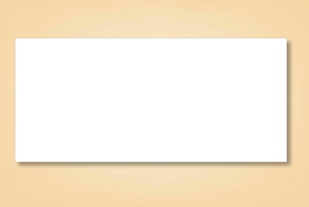 White 75 GSM Plain Envelope  Size : 279 x 127 mm (11 x 5 Inches) Pack of 100 ME-433