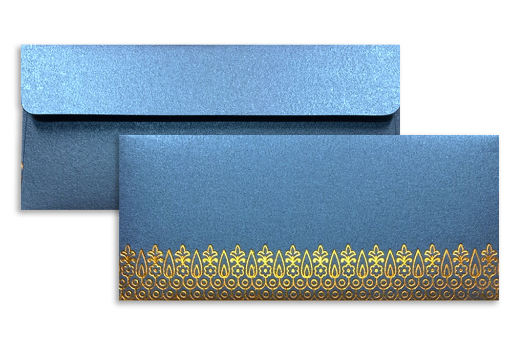 Metallic Gift Envelope Size : 6.25 x 2.75 Inches Pack of 10 Envelope ME-00653