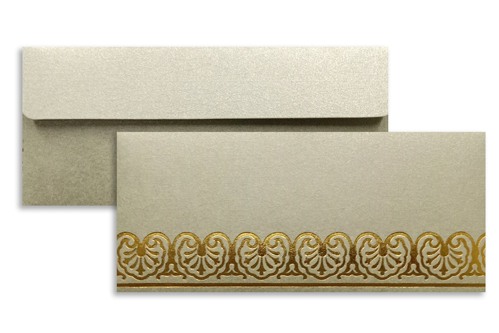 Metallic Gift Envelope Size : 6.25 x 2.75 Inches Pack of 10 Envelope ME-00655