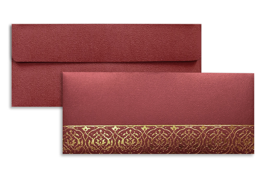 Metallic Gift Envelope Size : 6.25 x 2.75 Inches Pack of 10 Envelope ME-00660