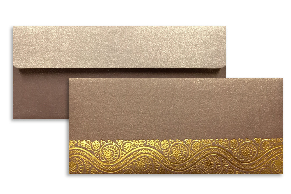 Metallic Gift Envelope Size : 6.25 x 2.75 Inches Pack of 10 Envelope ME-00661