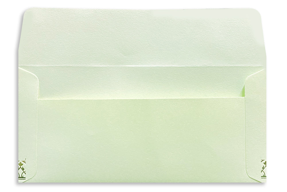 Pastel Colour Gold Foil Border Gift Envelope Size : 7x3.25 Inches Pack of 25 Envelope ME-00665