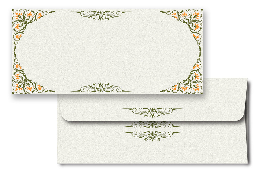 Digital Prints Gift Envelope Size : 7.25 x 3.25 Inch Pack of 10 Envelope ME-01031