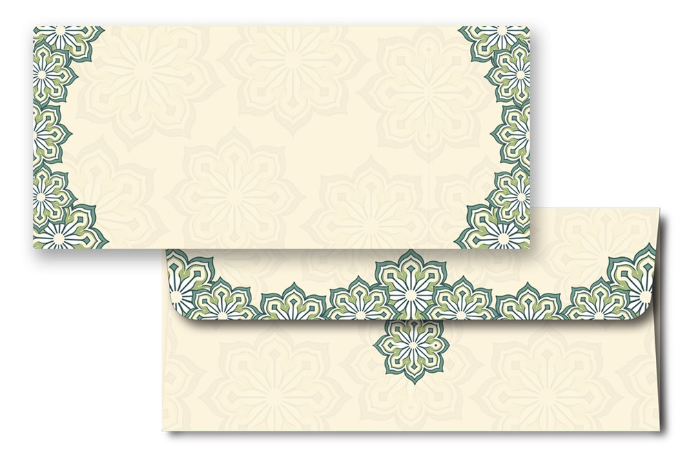 Digital Prints Gift Envelope Size : 7.25 x 3.25 Inch Pack of 10 Envelope ME-01032