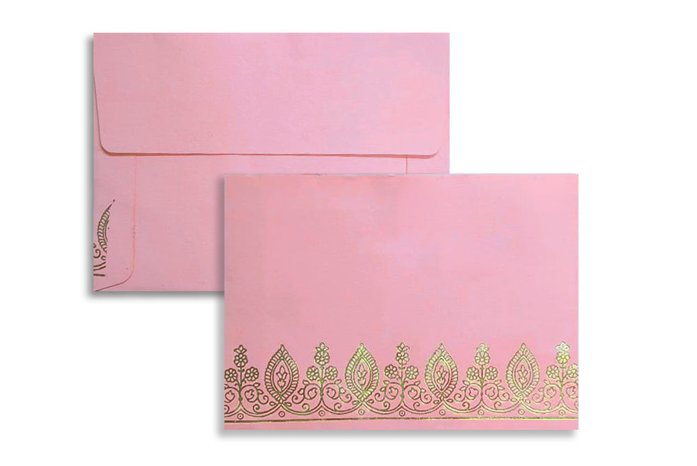 Rose Pink Gift Envelope Size : 4.5 x 3.25 Inches Pack of 25 Envelope ME-01061