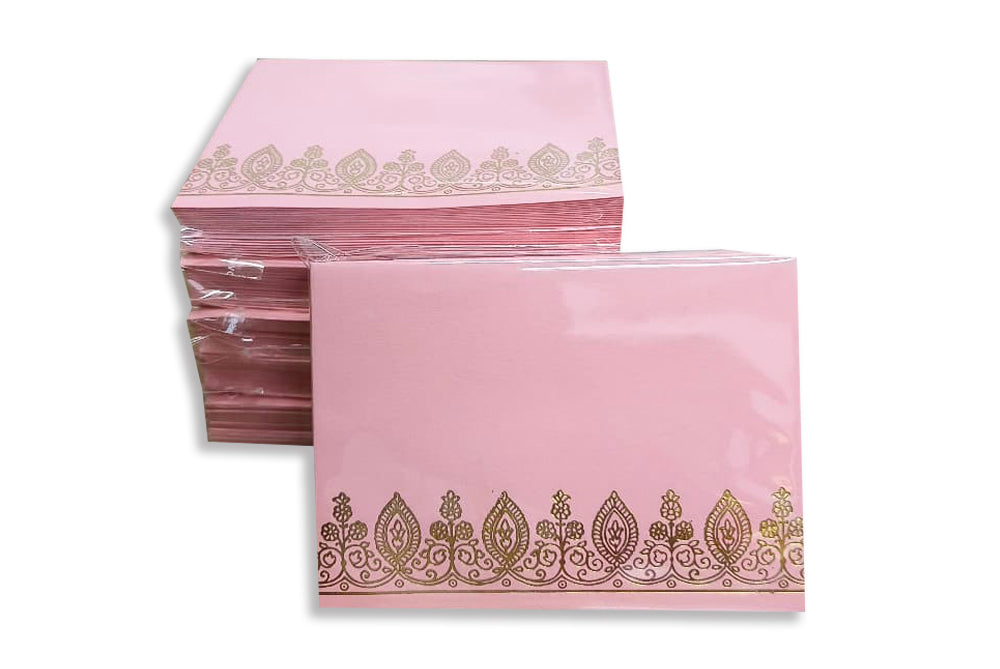 Rose Pink Gift Envelope Size : 4.5 x 3.25 Inches Pack of 25 Envelope ME-01061
