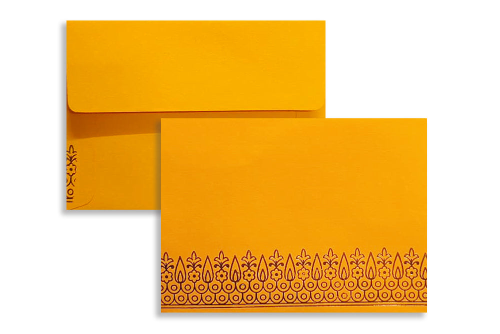 Yellow Gold  Gift Envelope Size : 4.5 x 3.25 Inches Pack of 25 Envelope ME-01065