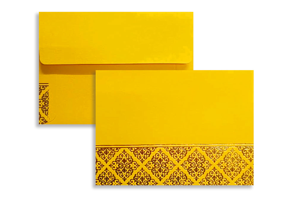 Bright Yellow  Gift Envelope Size : 4.5 x 3.25 Inches Pack of 25 Envelope ME-01066