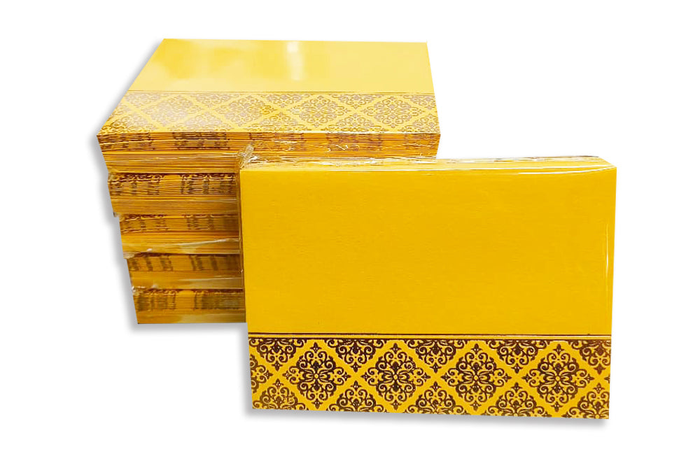Bright Yellow  Gift Envelope Size : 4.5 x 3.25 Inches Pack of 25 Envelope ME-01066