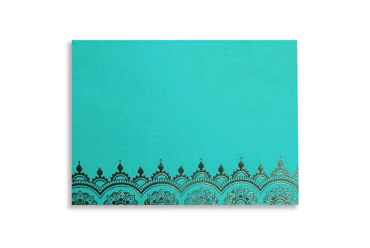 Turquoise Blue  Gift Envelope Size : 4.5 x 3.25 Inches Pack of 25 Envelope ME-01067