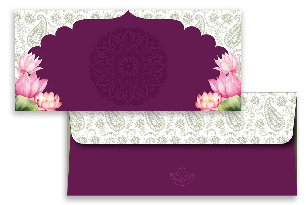 Digital Prints Gift Envelope Size : 7.25 x 3.25 Inch Pack of 10 Envelope ME-01071