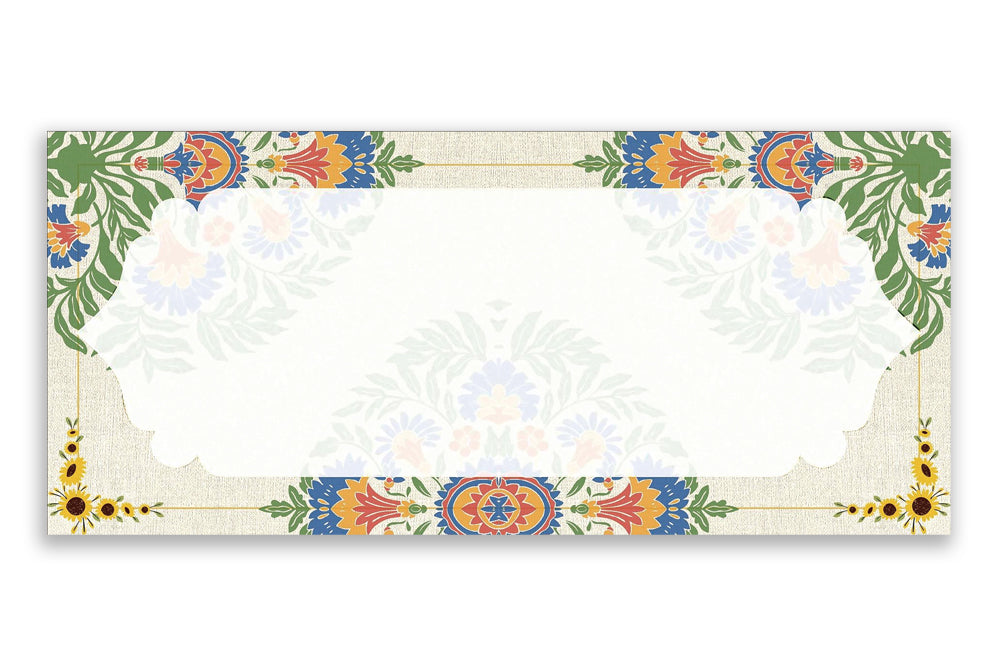Digital Prints Gift Envelope Size : 7.25 x 3.25 Inch Pack of 10 Envelope ME-01072