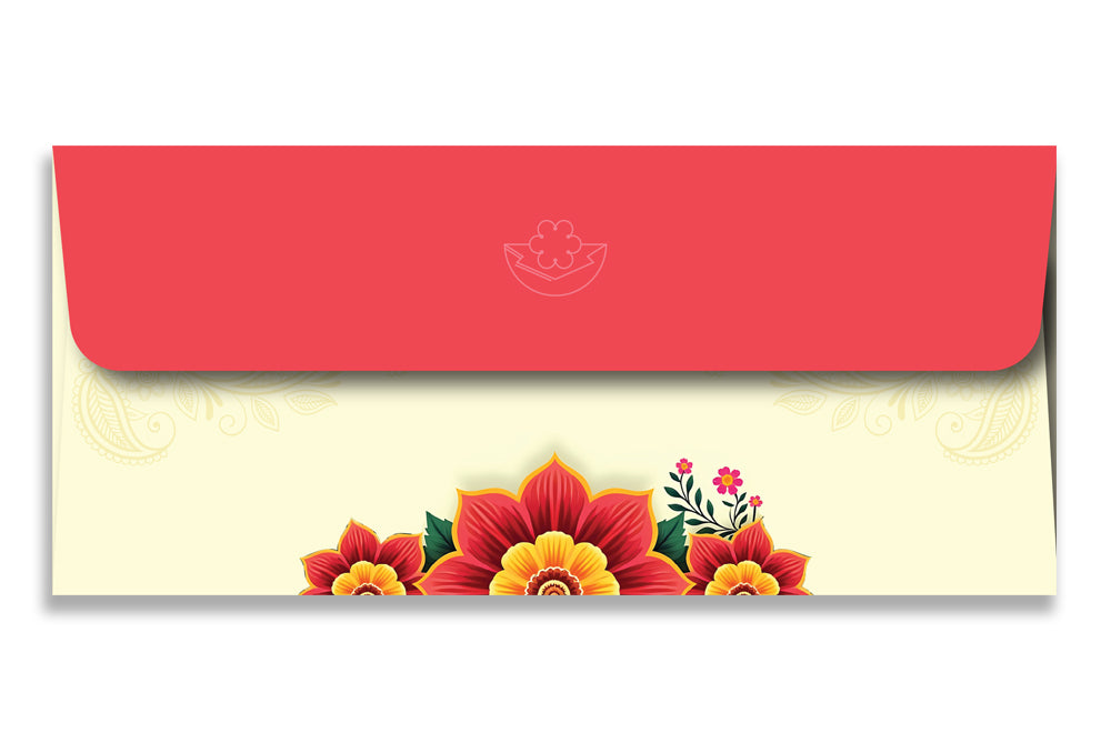 Digital Prints Gift Envelope Size : 7.25 x 3.25 Inch Pack of 10 Envelope ME-01075