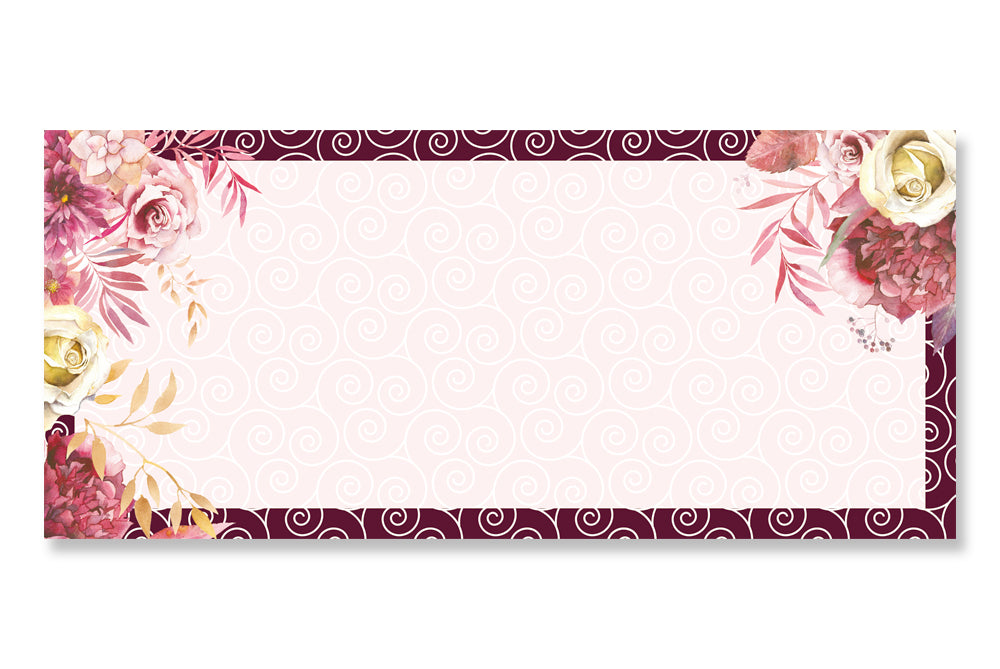 Digital Prints Gift Envelope Size : 7.25 x 3.25 Inch Pack of 10 Envelope ME-01091